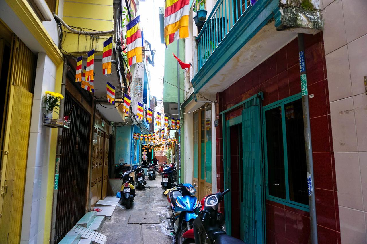 Color House Hostel Ho-Chi-Minh-Stadt Exterior foto